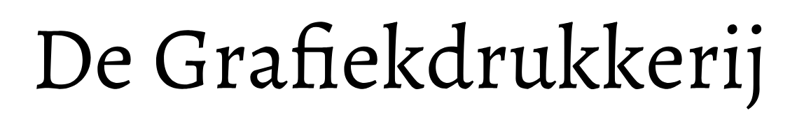 de-grafiekdrukkerij